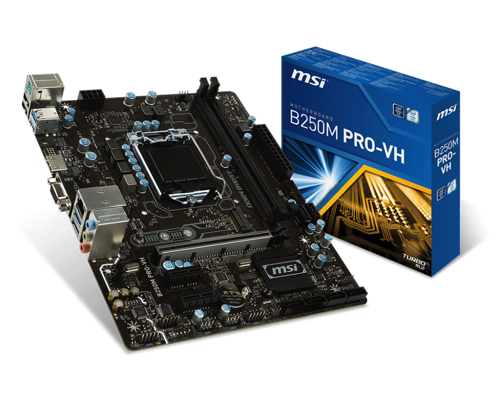 MSI B250M Pro-VH Socket LGA 1151 Gaming Motherboard